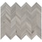 Msi Havenwood Platinum Chevron SAMPLE Glazed Porcelain Mesh-Mounted Mosaic Tile ZOR-PT-0566-SAM - alternate 3